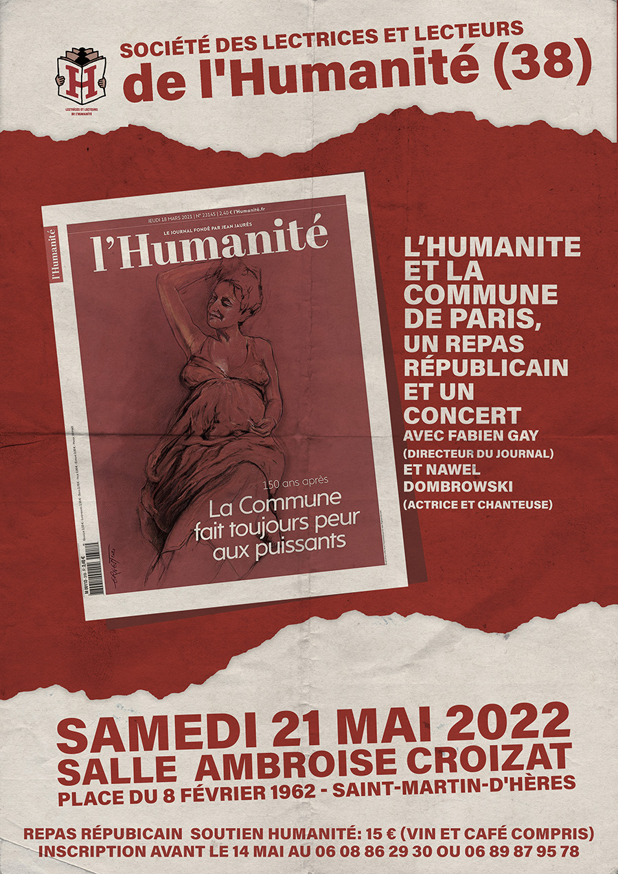affiche banquet républicain 21 mai